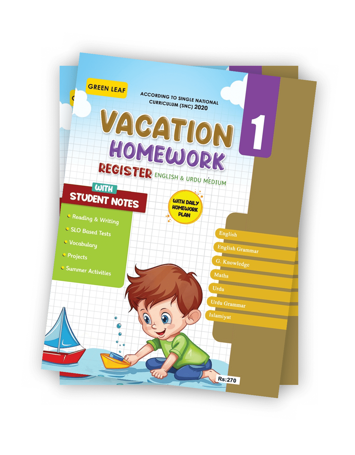 Vacation Homework Class 1
