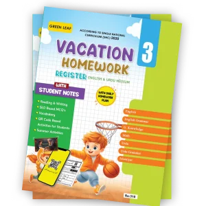 Vacation Homework Class 3