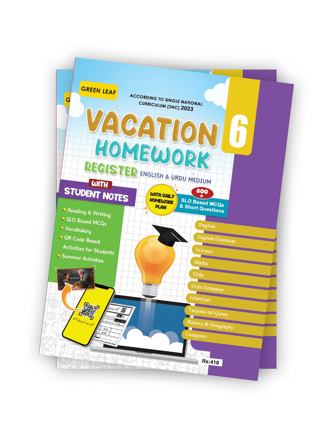 Vacation Homework Class 6