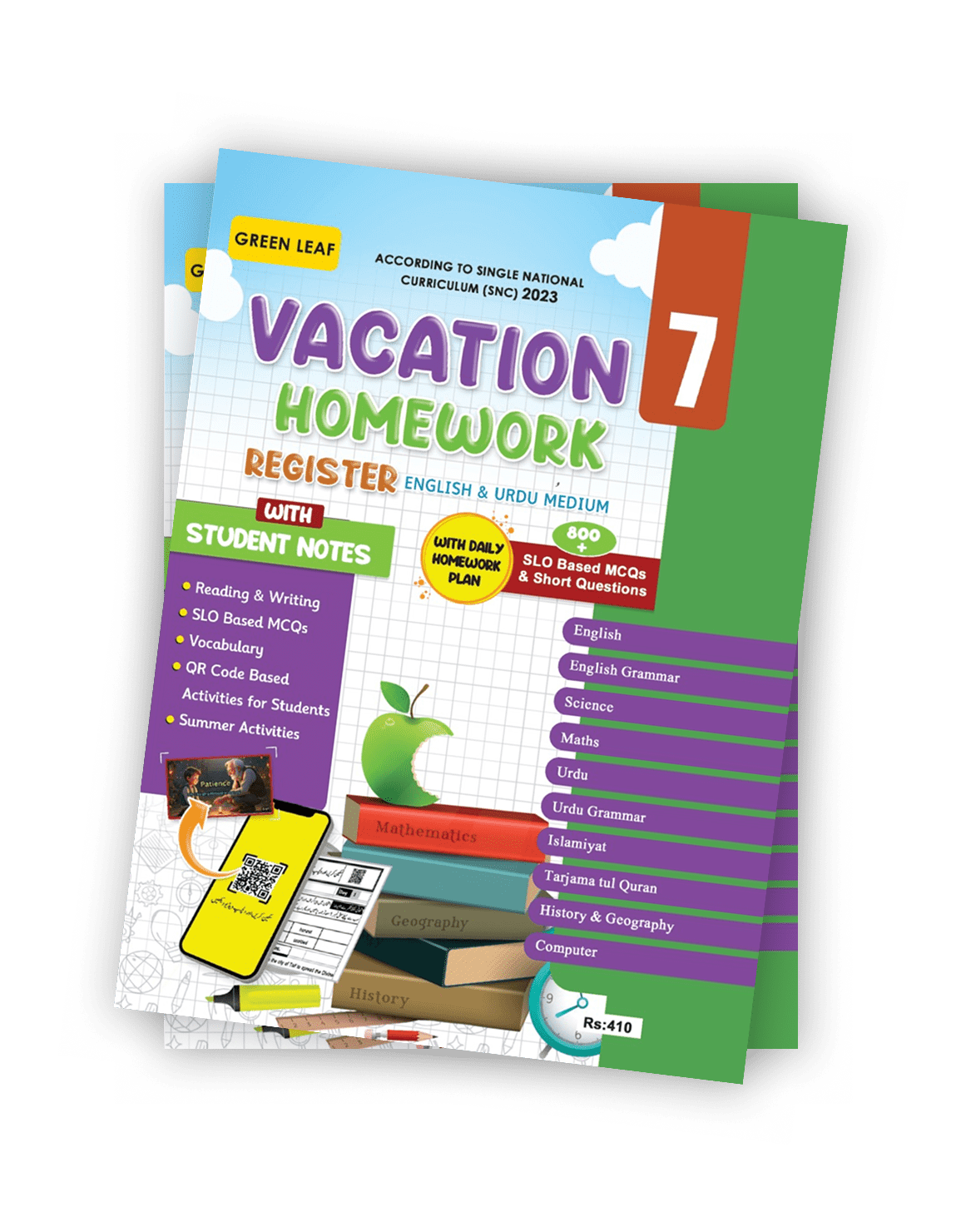 Vacation Homework Class 7
